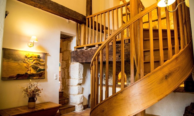 Villamblard Cabaña | Gites Boutique duerme 12 (Las tres casas rurales)