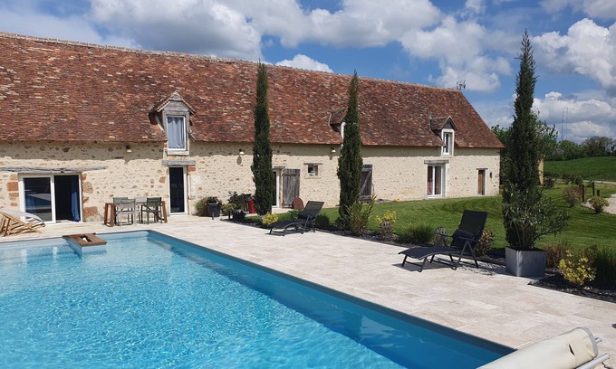 Rosnay Otro | Casa rural en la finca con piscina