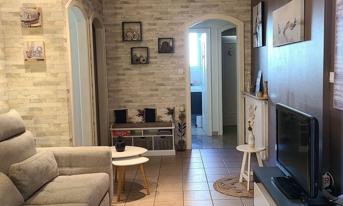 Selestat Apartamento | Casas rurales de alquiler pastelería centro tranquila rodeada de jardín / terraza