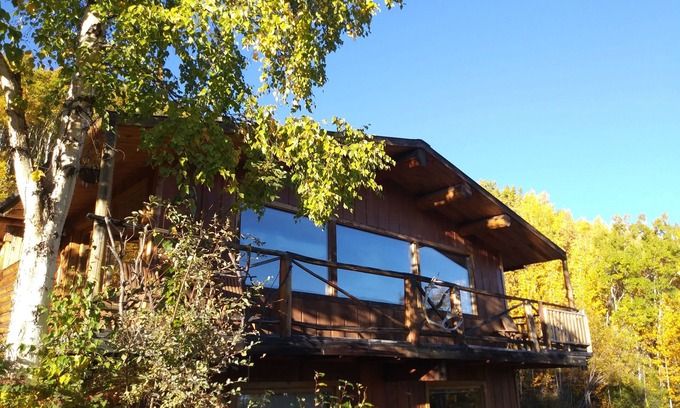 Glacier View Cabina | Glacier View Log Cabin