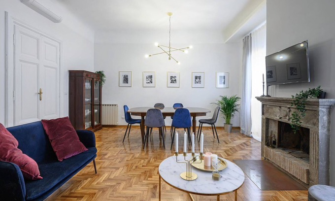 Rione IV Campo Marzio Apartamento | GLAM 50, Diseño Vintage Hospitalidad Contemporánea