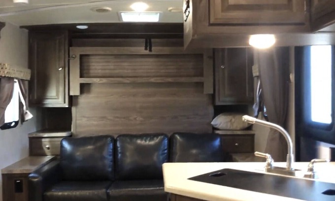 Lafayette Casa | Glamp in a cozy RV waking up to Nature Trails out your front door.