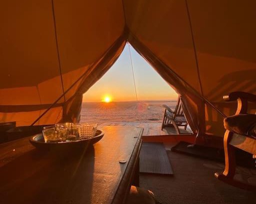 Ormstown Otro | Glamping 4 saisons @ Eco Lodge Bûcheron Bergère