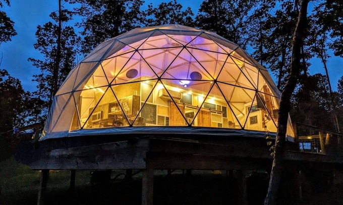 Coalmont Casa | Glamping Dome at Getaway on Ranger Creek