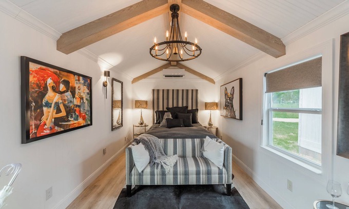 Spicewood Cabina | Glamping in Spicewood TX Hill Country~ Cabin 1 The Madison at Green Acres