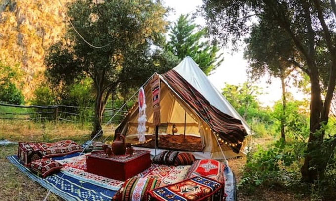 Faralya Alquiler De RV | Glamping in the heart of Butterfly Valley, Beach, Food Included!
