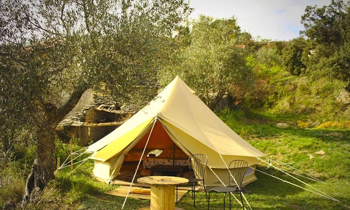 Tremp Alquiler De RV | Tienda Glamping en la naturaleza, Congost de Montrebei