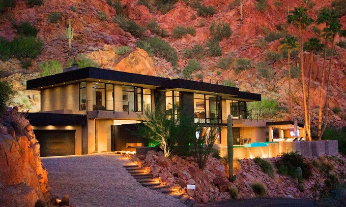 Red Rock North Casa | Camelback Luxury ¡La mejor ubicación en el casco antiguo! Vistas del centro de Phoenix! ¡MODERNO!