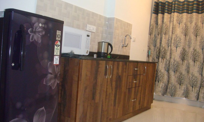 Anjuna Apartamento | GoaFica Holiday Apartment 1 1/2 Bhk con balcón