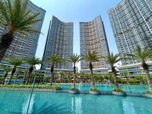 Pantai Indah Kapuk Apartamento | Gold Coast Apartment PIK Luxury Sea View by stay with E