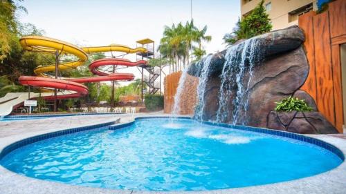 Caldas Novas Apartamento | Golden Dolphin Grand Hotel - Apt 2 quartos comporta até 7 hóspedes mais uma criança de até 5 anos