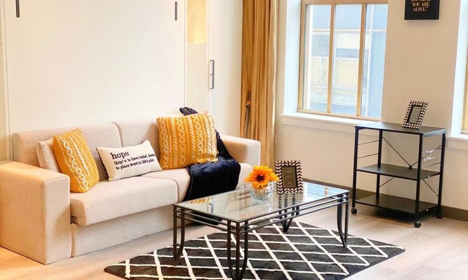 Downtown Newark Apartamento | Golden Nugget 1 Queen Bed, 1 Twin Near EWR-PENN-PRUD-Free Parking
