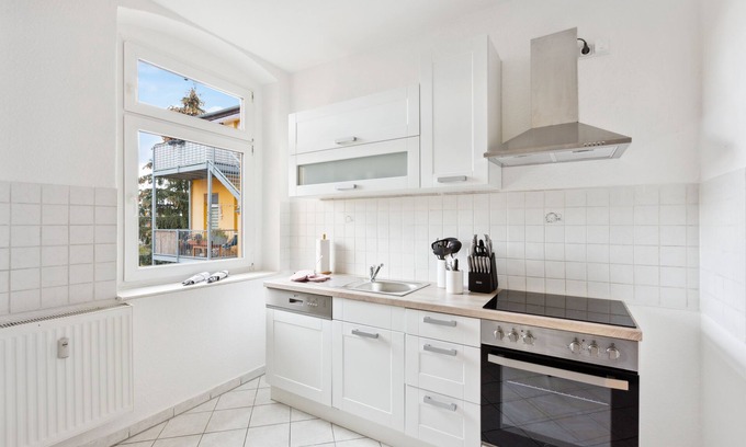 Sudenburg Apartamento | Golden Sunrise - Waschtrockner - Balkon