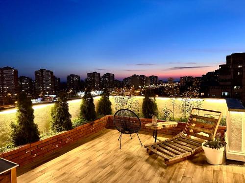Novi Beograd Apartamento | Golden Sunset Terrace Apartment Ana
