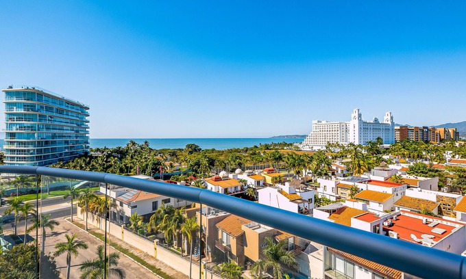 Flamingos Condominio | Golf-and-sea condo with panoramic ocean/mountain views, pool