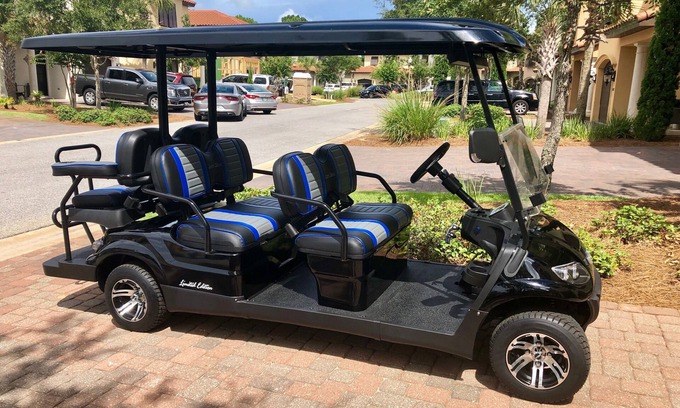 Villa Lago Casa | ¡CARRO DE 6 ASIENTOS DE GOLF! Com. PISCINA, PLAYA PRIVADA, 8 plazas. SANDESTIN. Mar Viche.