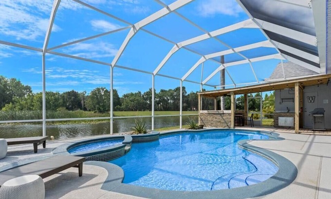 Ridgewood Lakes Villa | Golf Oasis-Game Room-Pool-Disney South Face Pool