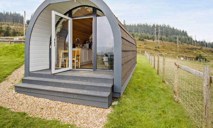 Ponterwyd Chalet De Esquí | Golygfa Dinas in Aberystwyth