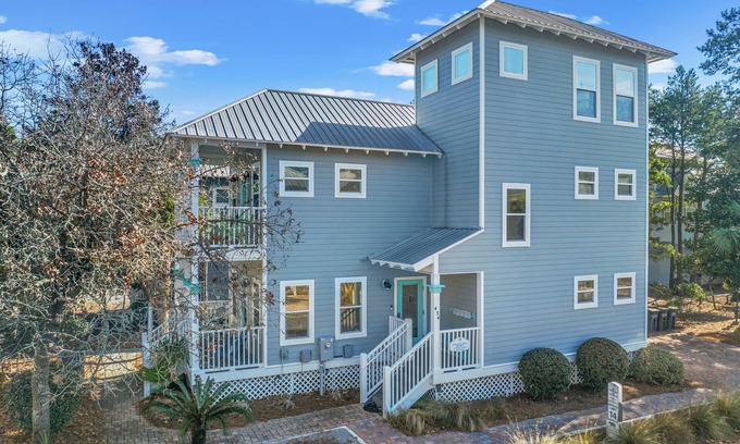 Santa Rosa Beach Cabaña | Lo que se fue a la playa - Fabulosa casa de playa en 30A