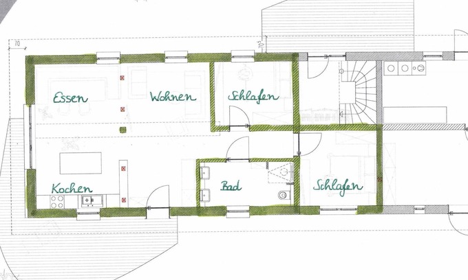 Burg-Dorf Apartamento | Good room - Haus Stenzinger