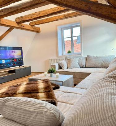 Freudenstadt Apartamento | Good Wood Apartment - Modernes Fachwerk am Marktplatz in Freudenstadt