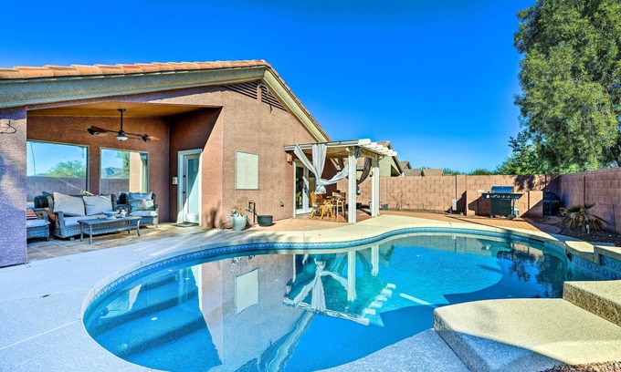 Estrella Mountain Ranch Casa | Goodyear Vacation Rental w/ Pool, Close to Hikes!