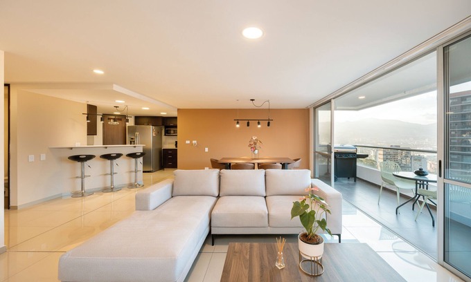 Alejandria Condominio | Gorgeous apartment with stunning view and Pool near Santa Fe Mall