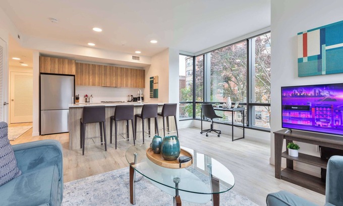 Fenway–Kenmore Apartamento | Gorgeous Apt with Kitchen with Sky Terrace