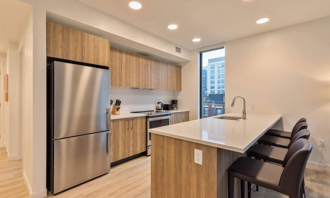 Fenway–Kenmore Apartamento | Gorgeous Apt with Kitchen and Lounge