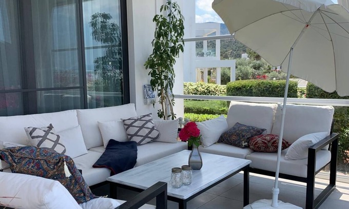 Esentepe Apartamento | Preciosa casa de vacaciones en una hermosa residencia rural