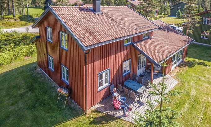 Øvre Ramse Casa | Preciosa casa en Dølemo con sauna
