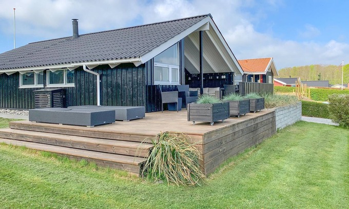 Grønninghoved Strand Casa | Preciosa casa en Sjølund con sauna