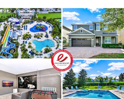 West Kissimmee Casa | Gorgeous Home With Private Pool, Game Room Near Disney With Waterpark & Resort Access At Encore Resort - 781La