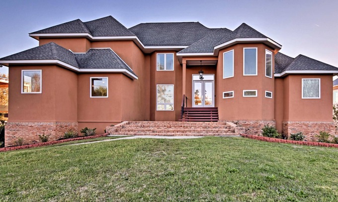 Gulf Hills Casa | ¡Preciosa casa frente al mar en Ocean Springs con muelle!