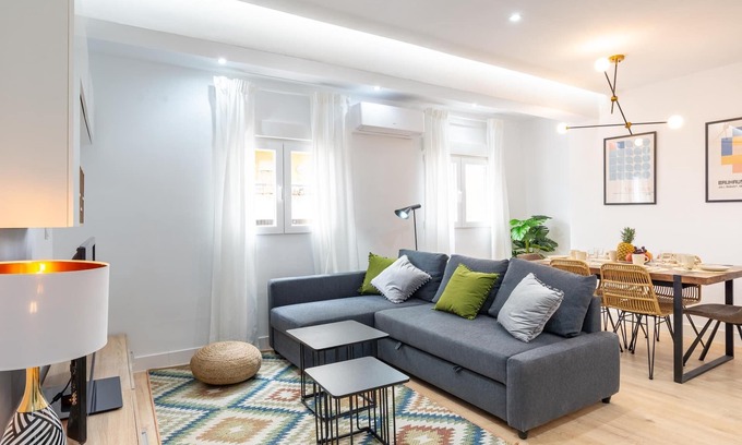 El Molinillo Apartamento | Precioso Apartamento Reformado 2 Hab y AC