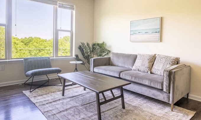 Durham Apartamento | Gorgeous & Upscale 1BR w/ Balcony, Gym and Parking