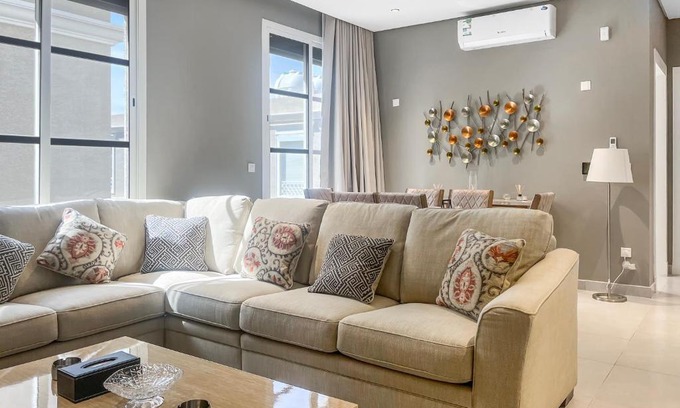 Riyadh Apartamento | GR Premium- Cozy apartment in Rabi w/ Garden view