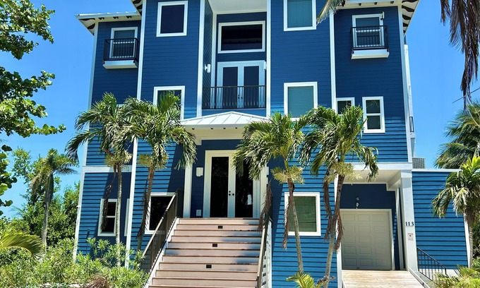 North Captiva Casa | Gran Palacio-Beachfroont,Pool, Fishing & 360 Views, North Captiva Luxury Escape