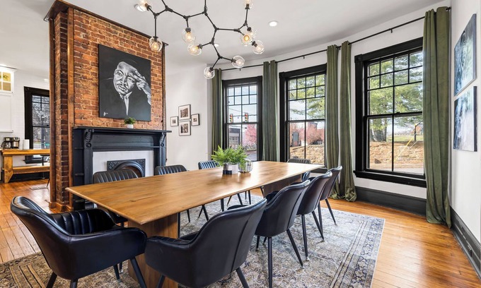 Central Business District Casa | Grand and Unique Historic Downtown Lynchburg Home!