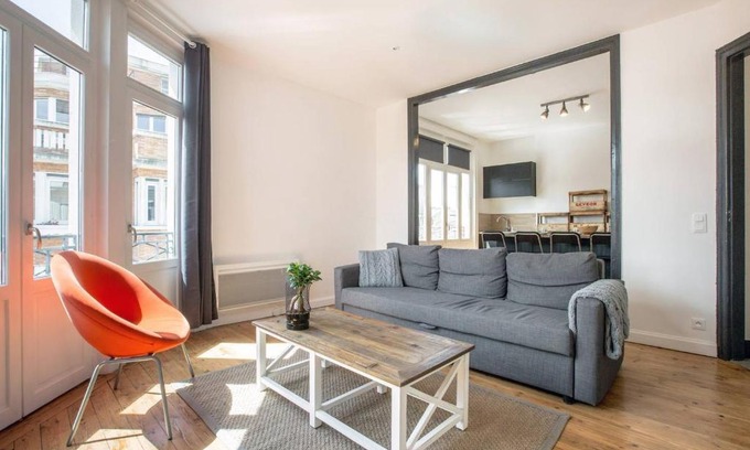 Lille Centre Ville Apartamento | Grand appart 85m2 de standing, hyper centre/gare