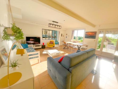 Castries Apartamento | Grand appartement en pleine nature et proche mer !