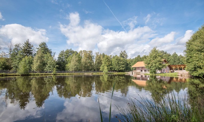 Corcieux Chalet De Esquí | Grand Chalet-gîte 22 Couchages, Pleine Nature Avec Jacuzzi et Étang Privatif
