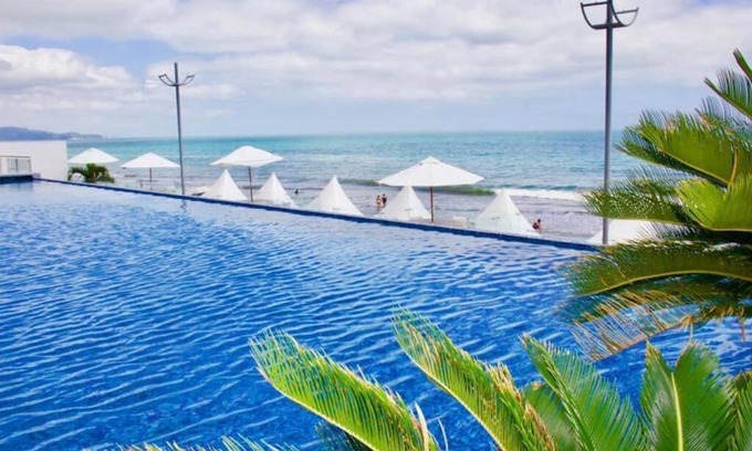 Tonsupa Apartamento | Grand Diamond Beach, Dep 2 dormitorios