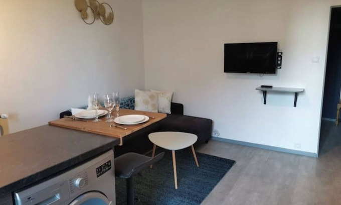 Rives de Meurthe Apartamento | Grand Nancy T 2 old renovated