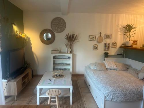 Digne-les-Bains Apartamento | Grand studio neuf en rez de jardin avec terrasse