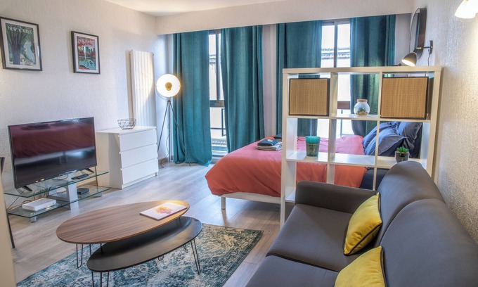 Nancy City Centre Apartamento | Grand Studio Stan Nancy - quiet, cosy, bright