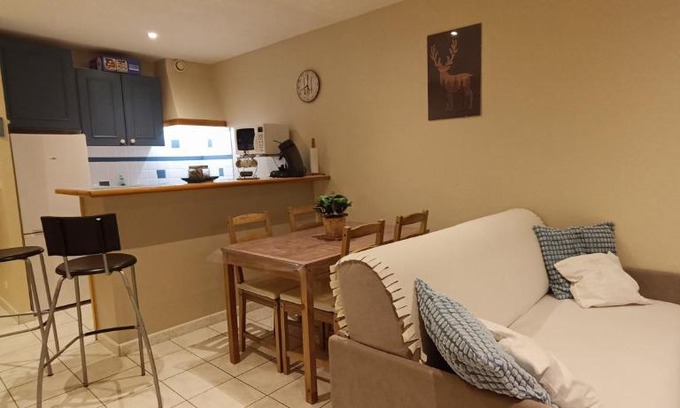 Barcelonnette Apartamento | Grand Studio Tout Confort pour 3 personnes Linge en option