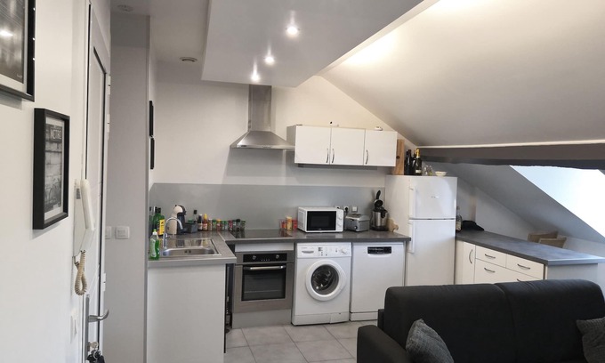Aix-les-Bains City Center Apartamento | Grand T2 45m2 Rénové vue Dégagée Centre Ville