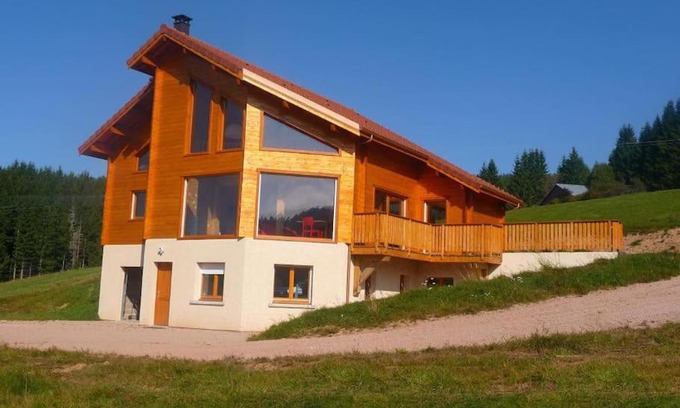Le Grand Valtin Chalet De Esquí | Grand Valtin : chalet écolo 4 étoiles 14 personnes