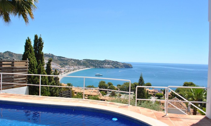 La Herradura Villa | Gran villa con fantásticas vistas al Mar Mediterráneo